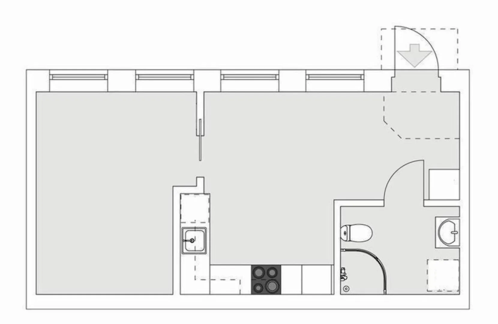 Stylish 1 Bedroom Stockholm Apartment Szwecja